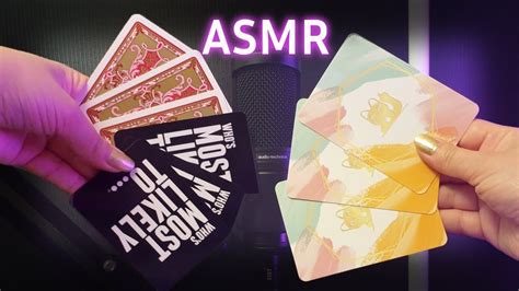 Asmr Cards Magic Sounds Tapping Shuffling Stacking For Max Tingles