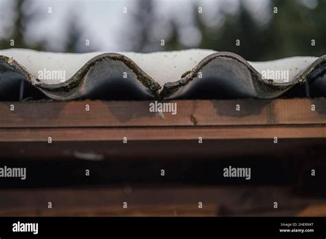 Corrugated iron roof Stock Photo - Alamy