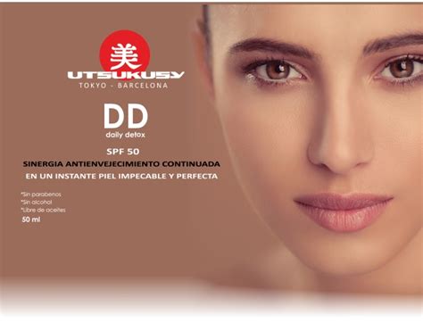 Dd Crema Facial Con Color Spf De Utsukusy