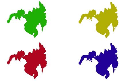 Mindanao island map silhouette in the Philippines 3165165 Vector Art at Vecteezy