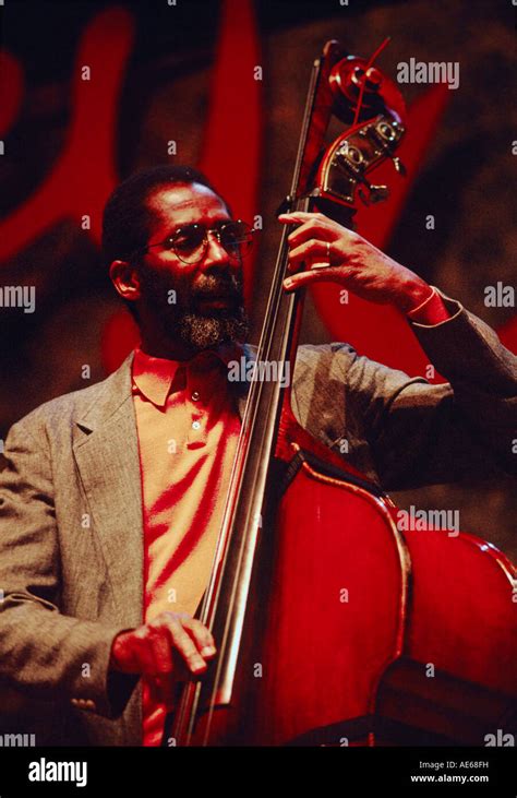 Ron Carter Plays The Bass During A Miles Davis Tribute At The Monterey Jazz Festival California