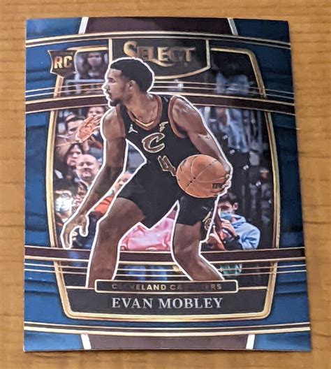 Evan Mobley 2021 Panini Select Rookie Card RC 5 Concourse Blue