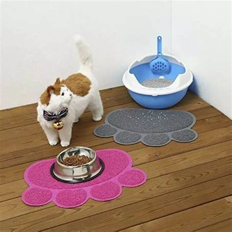 Alfombra Sanitaria Para Perro Gatos Forma De Huellas 60x45cm Cuotas