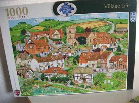 Fx Schmid 1000 Piece Jigsaw Village Life Ebay