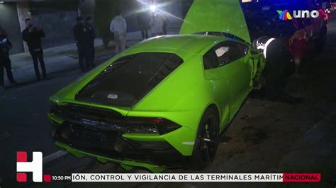 Comparece Conductor De Lamborghini Que Chocó Y Huyó En Polanco Youtube