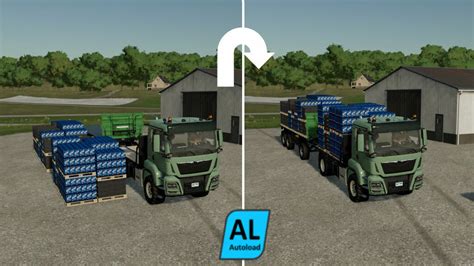 Ls Fahrzeuge Lkws Lkw Und Anh Nger Mit Pallet Autoload F R