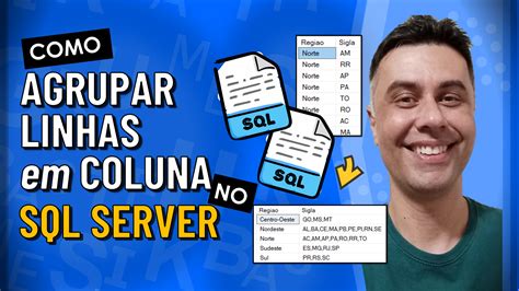 015 Como Agrupar Linhas Em Coluna No SQL Server