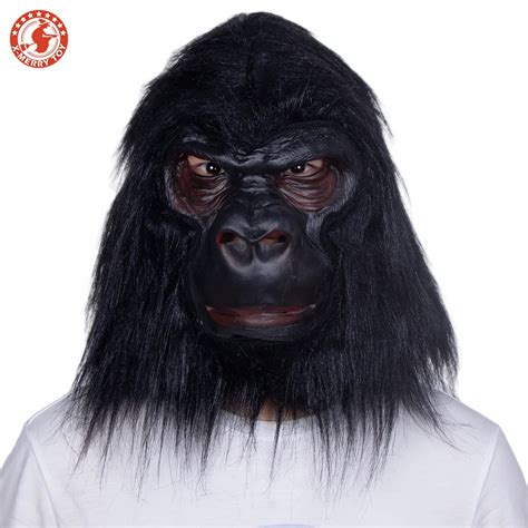 Buy Adult Animal Chimp Monkey Ape Mask Fancy Dress