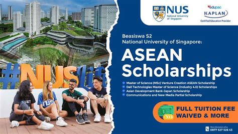 Beasiswa S2 Nus Singapura Asean Scholarships Edupac Indonesia