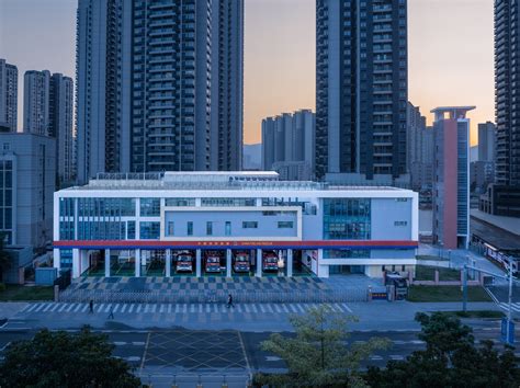 深圳大万消防站 / 深大建筑设计院“钟中+钟波涛”工作室 – 有方