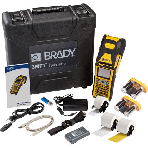 Brady M610 / BMP61 Industrial Wire & Asset Identification Label Printer — 203 dpi, USB / Serial / Gigabit Ethernet / Bluetooth (GOV-TAA) (BMP61-203-ETH-GOV-TAA)