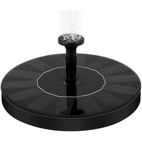 Fontaine Solaire Ext Rieur W Trahoo Filtres Alimentation