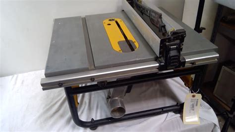 DeWalt Table Saw Compact 10 DWE7480 Property Room