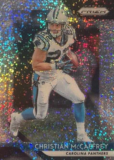 Christian McCaffrey 2018 Prizm 172 White Sparkle SSP Price Guide