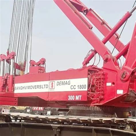 Demag Cc Mt Crawler Mounted Cranes With Lattice Boom For Rent