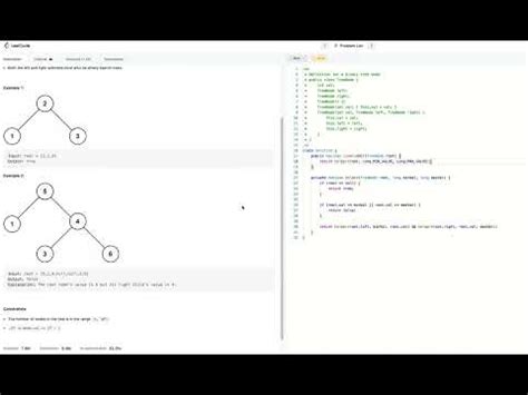 Leetcode Validate Binary Search Tree Java Binarysearchtree