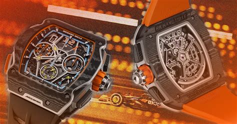 La nouvelle montre McLaren de Richard Mille est dotée d un bouton