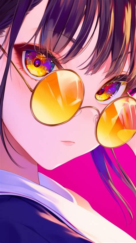 Cute Anime Girl Wearing Sunglasses Aesthetic 22 Wallpaper Images And Photos