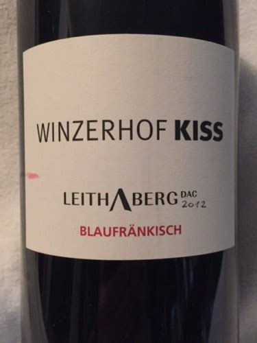 Winzerhof Kiss Blaufr Nkisch Leithaberg Vivino Us