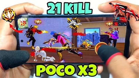 21 Kill☠️iphone 6s Handcam Vedeo😱grandmaster Haad Lobby💪solo Vs Squad👽