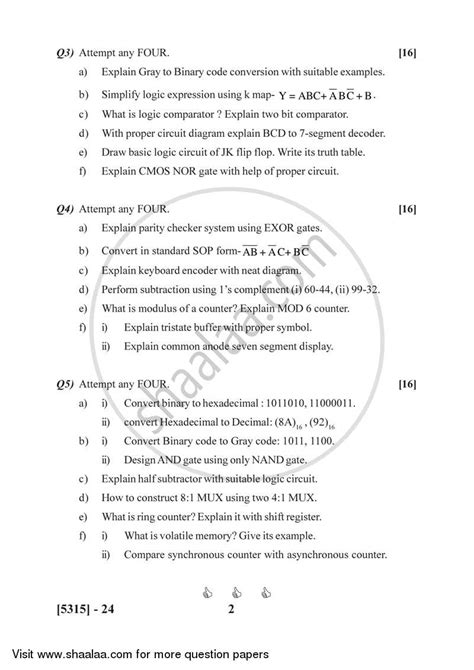 Principles Of Digital Electronics B Sc Computer Science