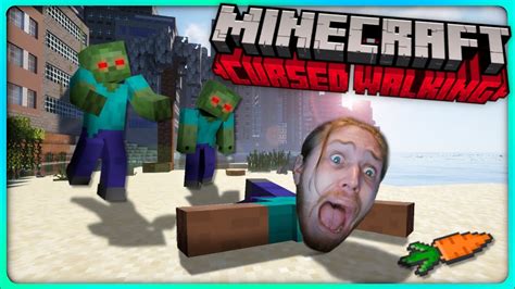 Starving In The Zombie Apocalypse Minecraft Cursed Walking Modpack Youtube