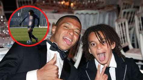 Hermano de Mbappé así es la vida de Ethan a sus 15 años en qué equipo