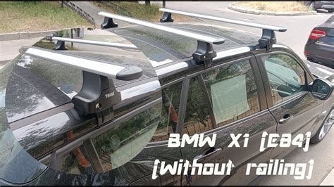 Como Instalar Barras Porta Equipaje Thule Bmw X Youtube