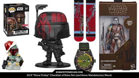 2019 “Force Friday” Checklist of Boba Fett (and Some Mandalorian) Merch ...