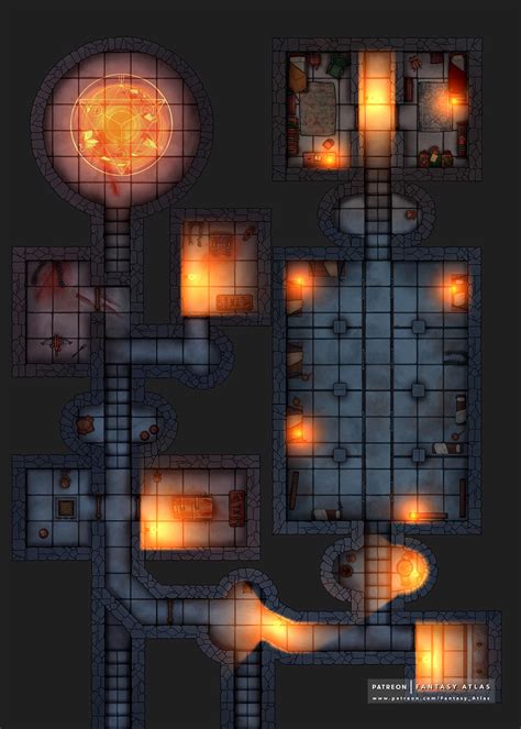 [OC] Prison - Level 02 [20x26] : r/DnD