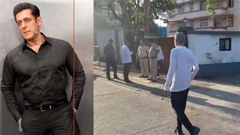 Unidentified Men Fire Gunshots At Salman Khans Residence Galaxy