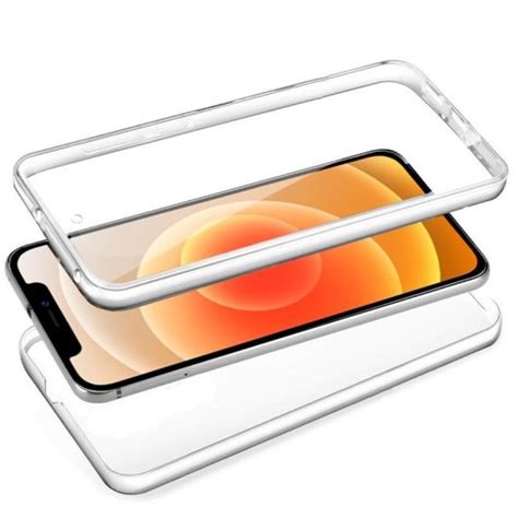 Cool Funda Silicona D Transparente Trasera Y Delantera Iphone Mini