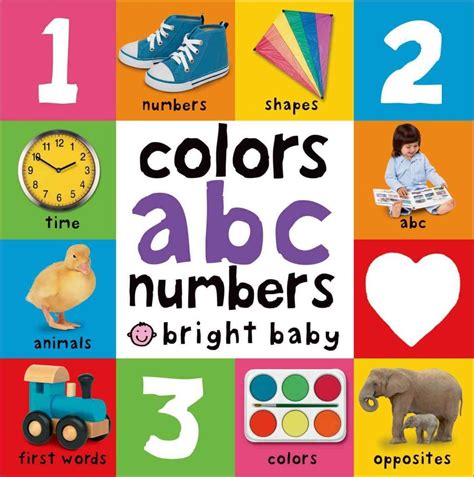 [Bright Baby Colors, ABC, Numbers] (By: Priddy Books) [published: April ...