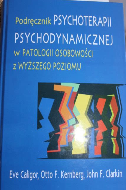 Podr Cznik Psychoterapii Psychodynamicznej W Patologii Osobowo Ci Z