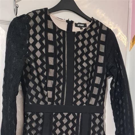 Beautiful Fitted Mesh Dress Nude Lining Underneath Depop