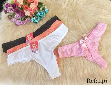 Beth Lingerie Sex Shop CALCINHA V C REF 146 KIT 3 UNIDADES