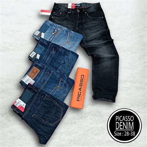 Jeans de hombre 100 calidad ORIGINAL PICASSO Shopee México