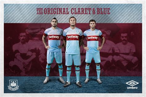 West Ham United Umbro Away Kit Kits Football Shirt Blog