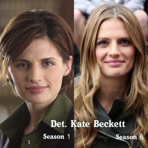 ♥ Stana Katic Kate Beckett Season 1 To Season 6 Castle Kate Beckett