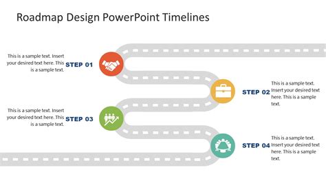 Free timeline roadmap ppt template - awardret