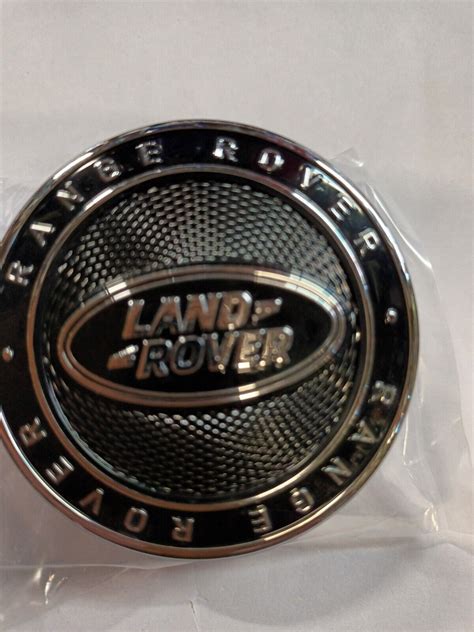 Land Rover Logo Oem Range Rover Sv Narvick Black Premium Wheel Cap Set