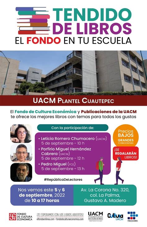 5 de septiembre de 2022 Presentación de libros en la Universidad