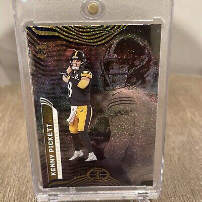 Panini Illusions Kenny Pickett Rc Rookie Pittsburgh Steelers Ebay