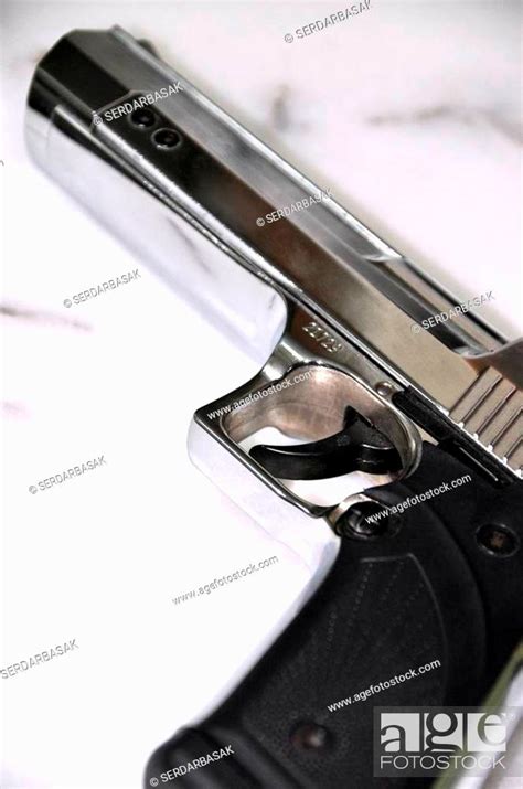 Detailed images of chrome pistol, Stock Photo, Picture And Low Budget ...