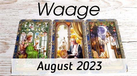 WAAGE August 2023 Zeit etwas zu verändern Eine Reise nach innen