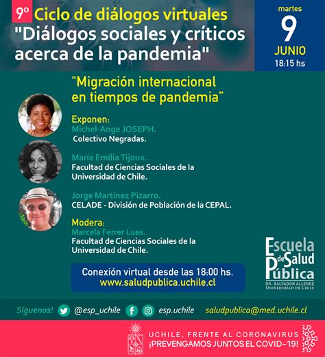 9vo Ciclo De Diálogos Virtuales Diálogos Sociales Y Críticos De