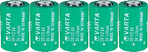 Amazon Wellveus Packcr Aa V Lithium Battery For Varta Cr