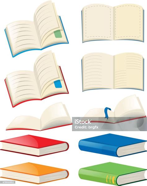 books  opened books stock illustration  image  art