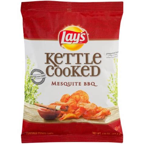 Lay S Kettle Cooked Mesquite Bbq Potato Chips Oz Kroger