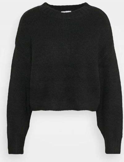 Sweter 3TV Mld xs Topshop Krótki Czarny Ceny i opinie Ceneo pl